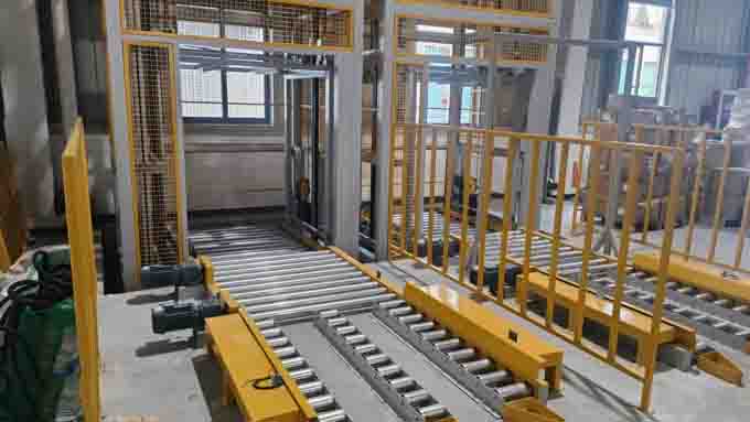 雙胞胎并列滾筒線提升機